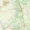 GR 14 : De Vitry-en-Perthois (Marne) à Varennes-en-Argonne (Meuse) GPS track, route, trail
