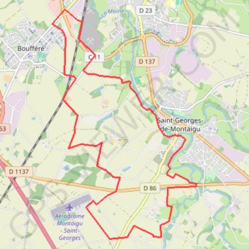 Les Pinserons GPS track, route, trail
