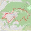 Le Mont Faron GPS track, route, trail