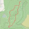 🚶 Trace de Belouve a Trou de Fer GPS track, route, trail
