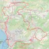 Tour du massif de l'Étoile au nord de Marseille GPS track, route, trail