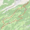 Le Chasseron par les Gorges de la Poëta Raisse GPS track, route, trail