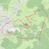 La Croix du Fou - Cours-la-Ville GPS track, route, trail
