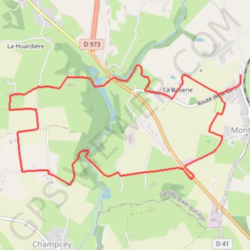 PEDESTRE 8.5KM GPS track, route, trail