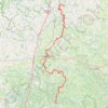 GR654 De Dampierre (Indre) à Virareix (Haute-Vienne) GPS track, route, trail