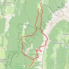 Tour des cabanes GPS track, route, trail