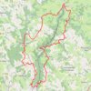Tour des Gorges de la Vézère (Corrèze) GPS track, route, trail