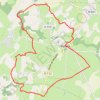 Viplaix, L'Arnon GPS track, route, trail