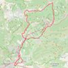 De La Garde vers Rocbaron et Pignans GPS track, route, trail