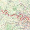 1S Cité Lemercier (Paris) - Route de Giverny (Vernon) GPS track, route, trail