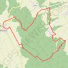 L aux Bois Vauchassis GPS track, route, trail