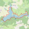 Tour de lac de Mialet GPS track, route, trail