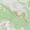 Balade le long de la Brague GPS track, route, trail