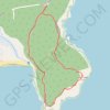 Great Head Loop Trail in Acadia National Park GPS track, route, trail