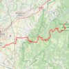 Tour vers les Baraques GPS track, route, trail