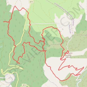 Pic Baudille - Val Durand GPS track, route, trail