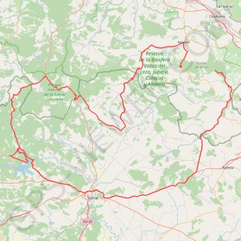 ESPAGNE J1 BOUCLE GPS track, route, trail