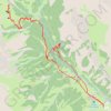 Lac Vert GPS track, route, trail