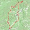 La Crête de Saint Amand GPS track, route, trail