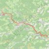 La Vallée de l'Eyrieux GPS track, route, trail