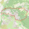 Traversée de la Tête Chevalière GPS track, route, trail