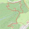 Le circuit des blocs de combat du Simserhof GPS track, route, trail