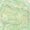Tour du mont Lozère dans le parc national des Cévennes GPS track, route, trail