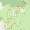 Les Gorges de Daluis GPS track, route, trail