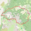 Tete Chevalliere en boucle depuis Chichilianne (Vercors) GPS track, route, trail