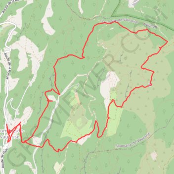 Habitat Troglodytique de Marculy en boucle par le Vallon de Valescure GPS track, route, trail
