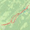 Mont Tendre depuis Le Pré de Bière GPS track, route, trail