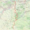 GR122 De Condé-sur-l'Escaut (Nord) à Hannapes (Aisne) GPS track, route, trail