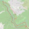 Saint Cézaire - Gorges de la Siagne GPS track, route, trail