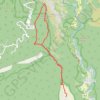 Piton Cabris depuis Le Tapage GPS track, route, trail
