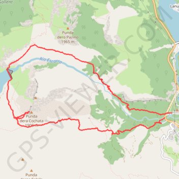 COCHATA en circuit GPS track, route, trail