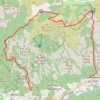 Tour des Gorges de Colombières et d'Héric GPS track, route, trail