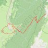 Le colomby de Gex par le Pas de l'échine GPS track, route, trail