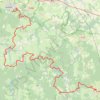 Grande Traversée du Morvan - Avallon - Saulieu GPS track, route, trail