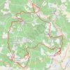 St Sulpice vers St Laurent Cognac 39 kms GPS track, route, trail
