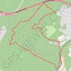 XXXX Papiermhule Hombourgerwald GPS track, route, trail