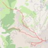 Tête de la Cluse en boucle depuis le Col de Festre (Devoluy) GPS track, route, trail