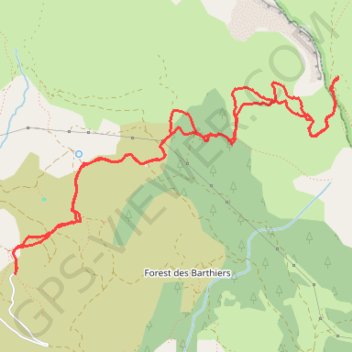 Chorges col de la Gardette GPS track, route, trail
