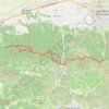 Crete des alpilles GPS track, route, trail