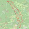 Granges de la Brasque GPS track, route, trail