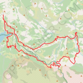 Tour du Canyon du Verdon GPS track, route, trail