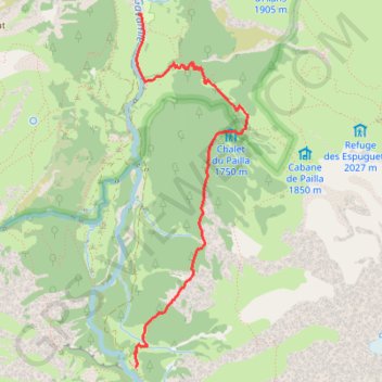 Day 4 Harder walking - Espugues path GPS track, route, trail