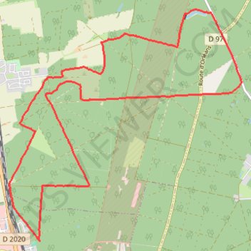 Saran - PR Chopin GPS track, route, trail