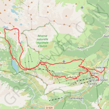 Neouvielle GPS track, route, trail