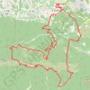Trail Nocturne de Bonnieux GPS track, route, trail