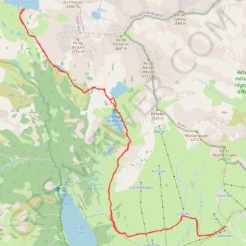 Port bielh GPS track, route, trail